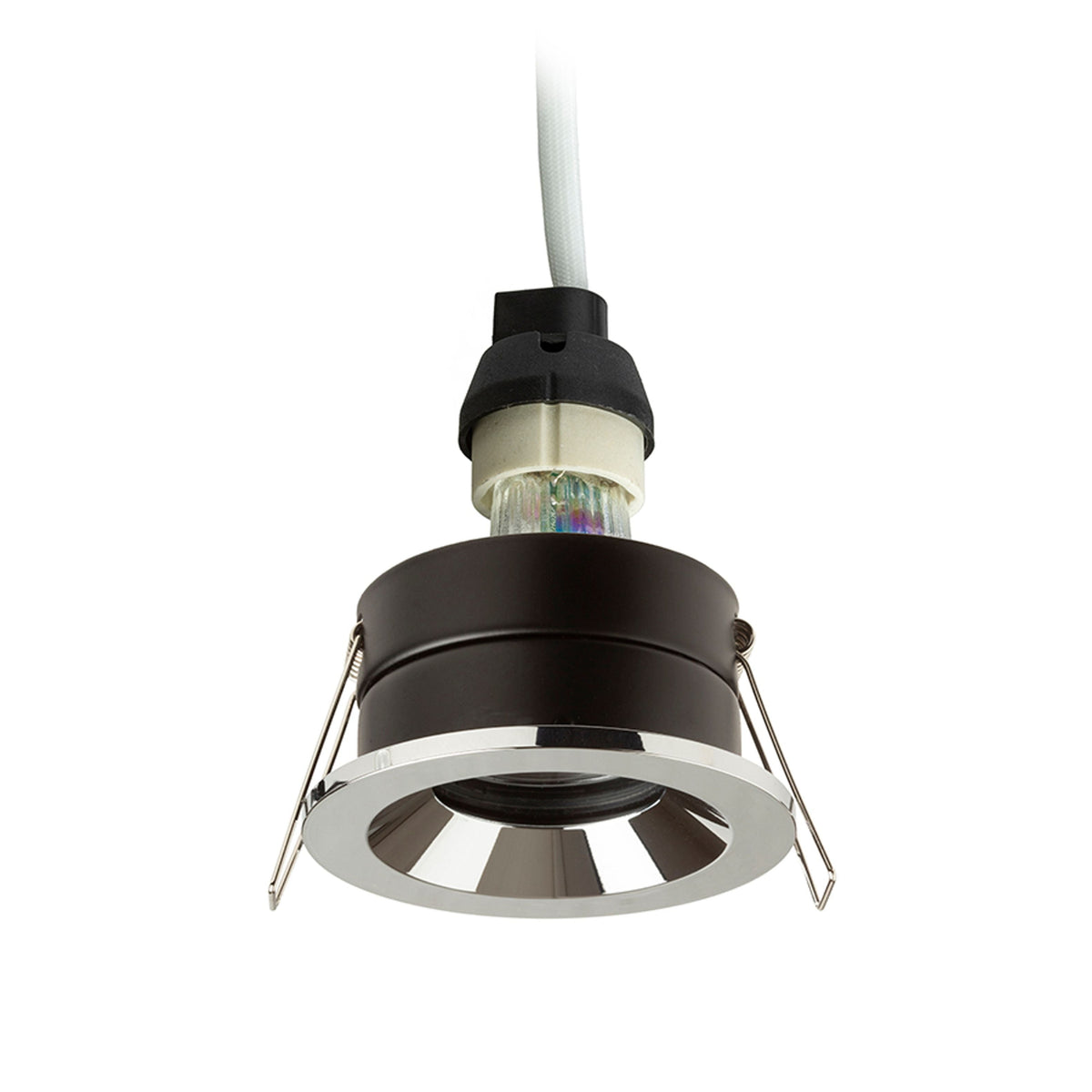 BELLA GU10 ronde inbouwspot chroom