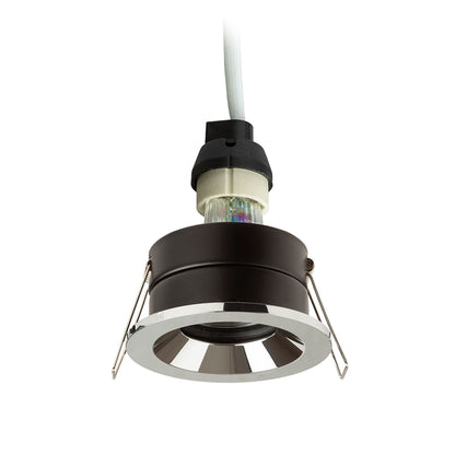 BELLA GU10 ronde inbouwspot chroom