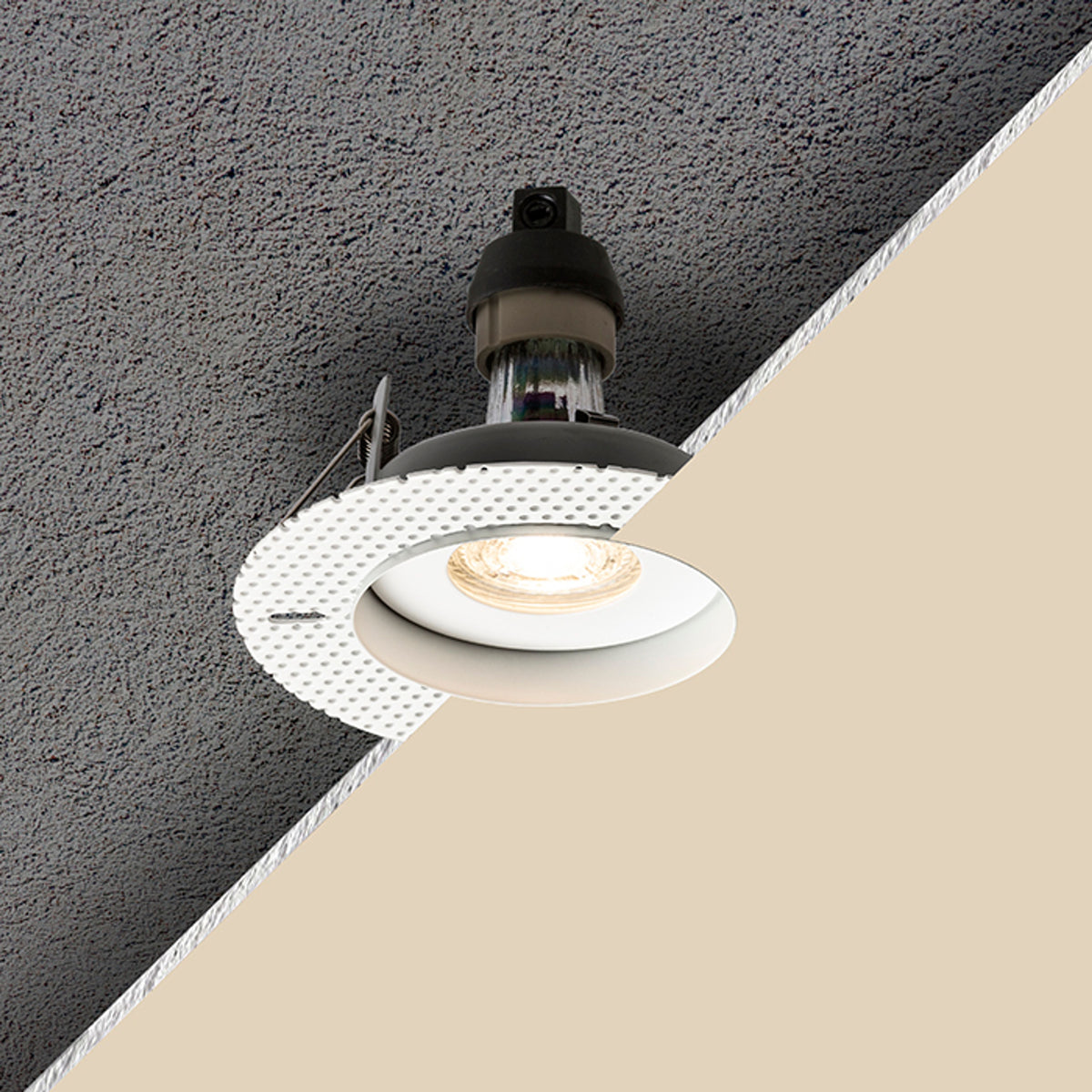 BRAN FRAMELESS frameloze ronde inbouwspot wit