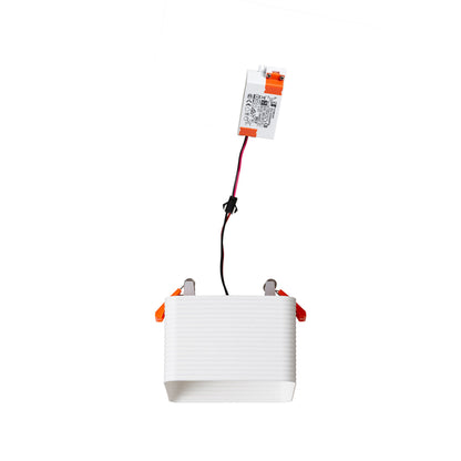 MARENGA SQR3 60 inbouwspot wit / Eco PLA