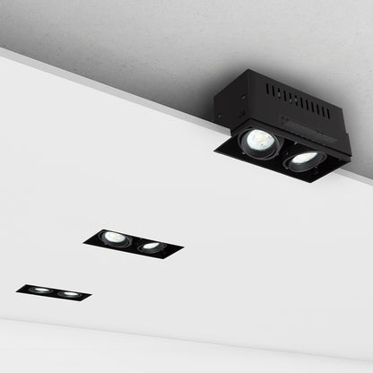 ELECTRA II inbouwspot zwart