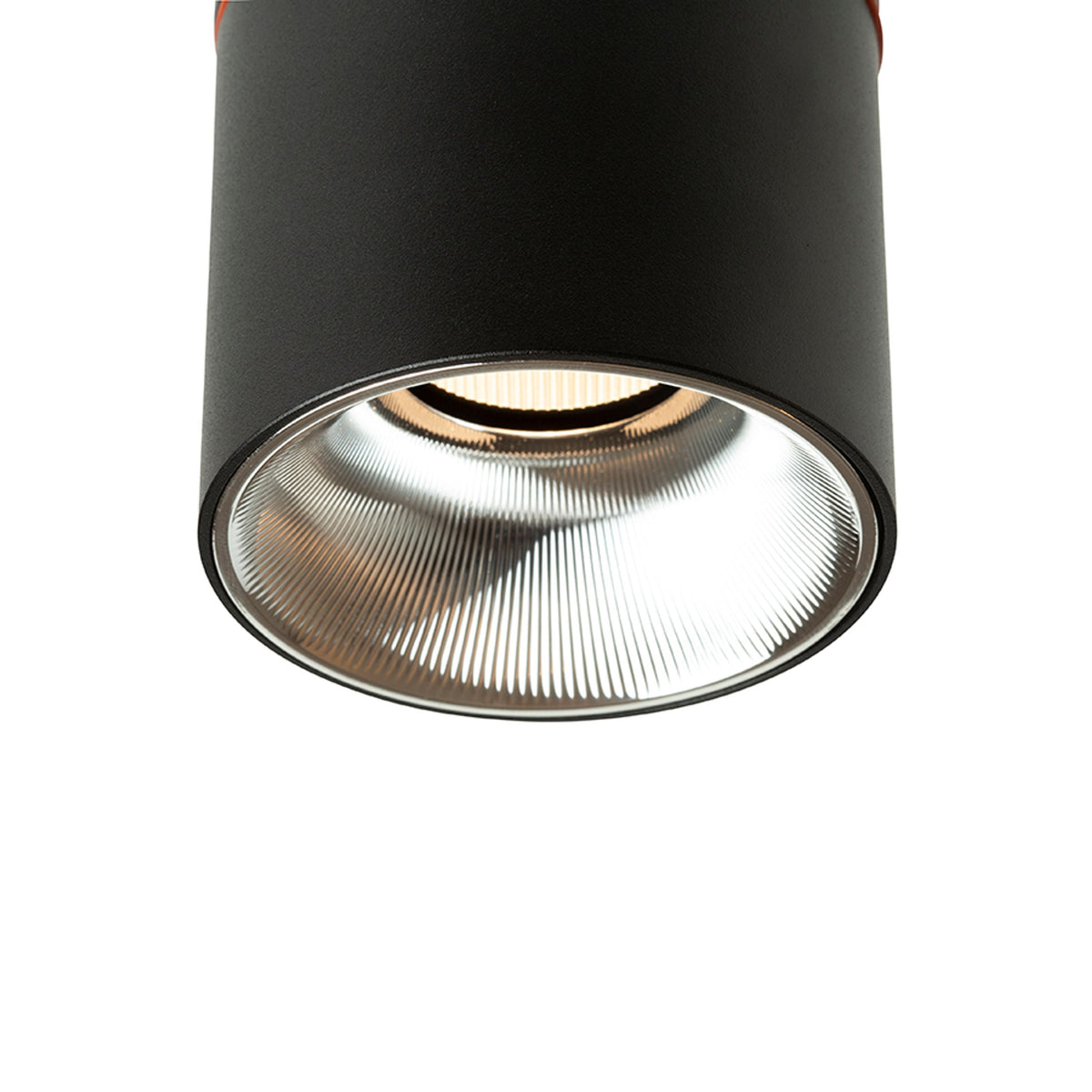 AUGUSTA kantelbare inbouwspot zwart met chroom
