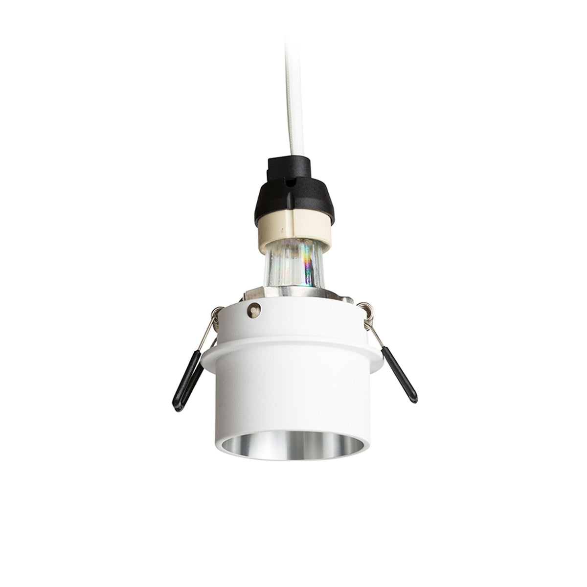 ORTA inbouwspot wit / aluminium