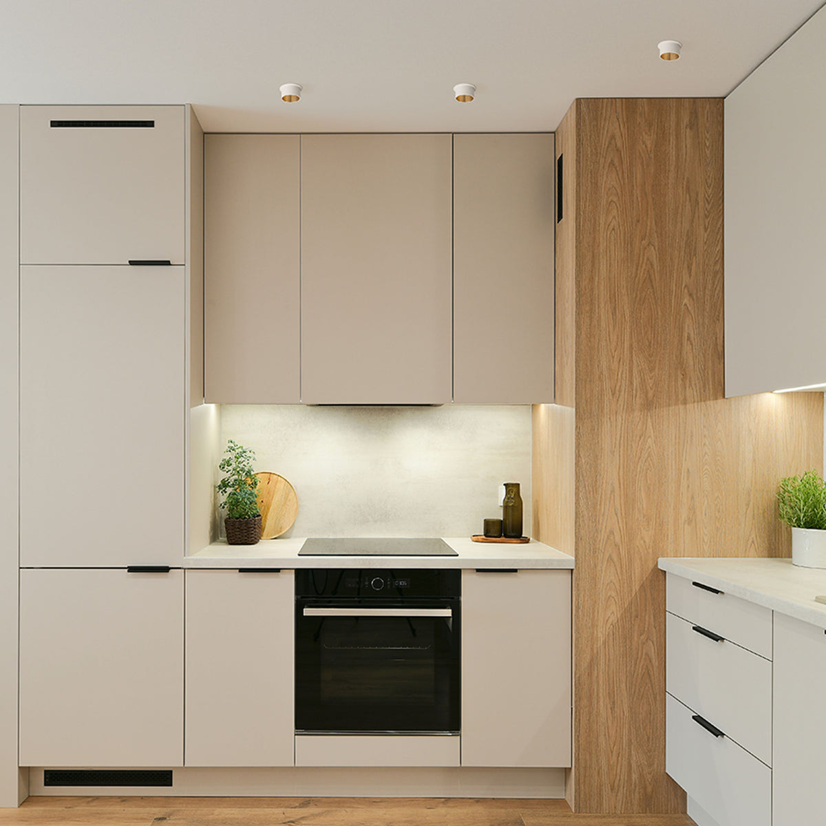 ORTA inbouwspot wit / goudgeel