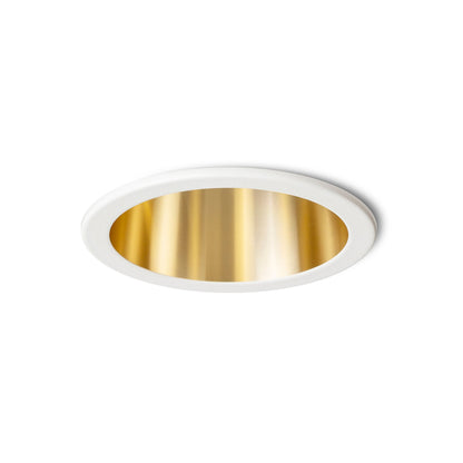 ORCO inbouwspot wit / goudgeel