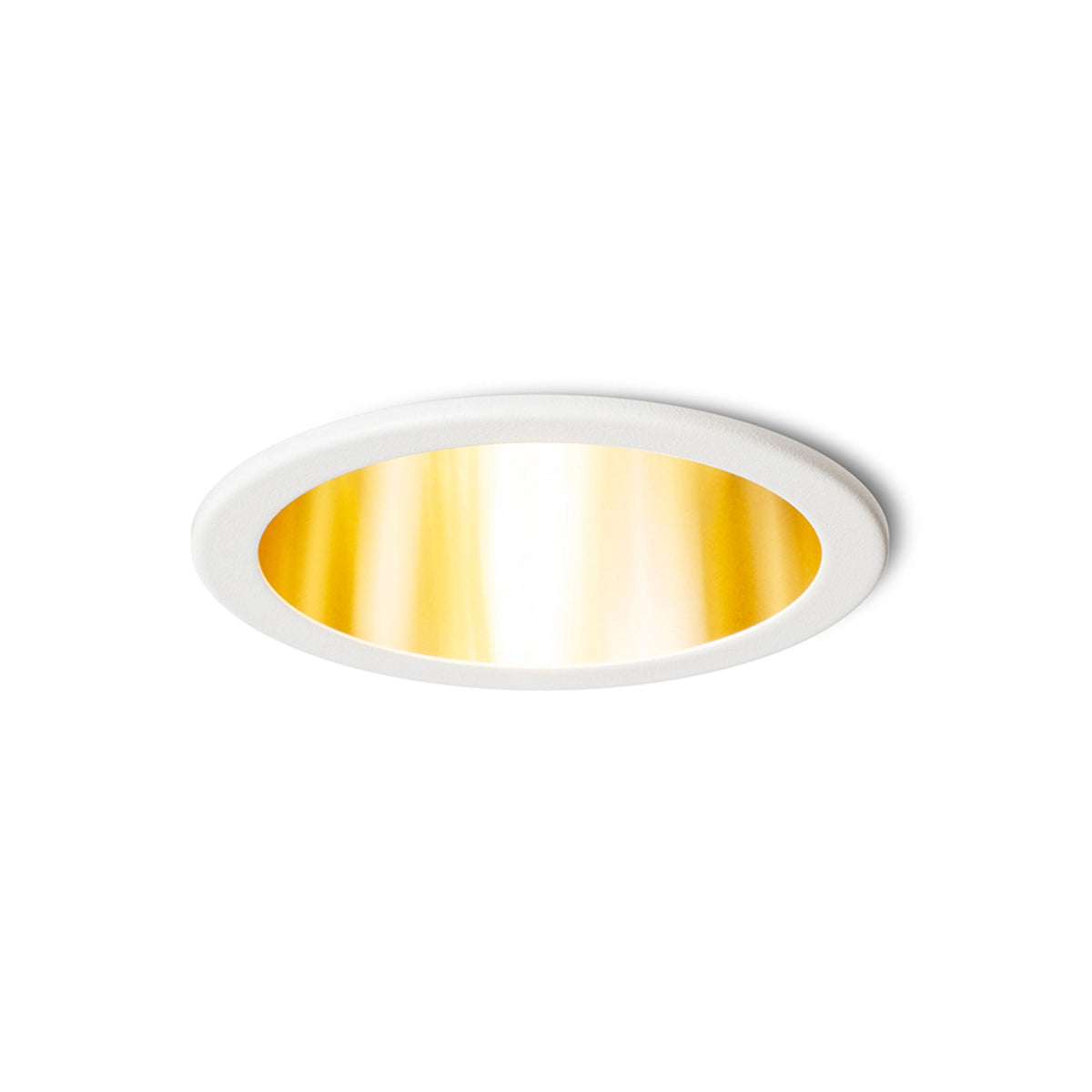 ORCO inbouwspot wit / goudgeel