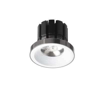 SHARM PLUS inbouwspot wit / zwart chroom