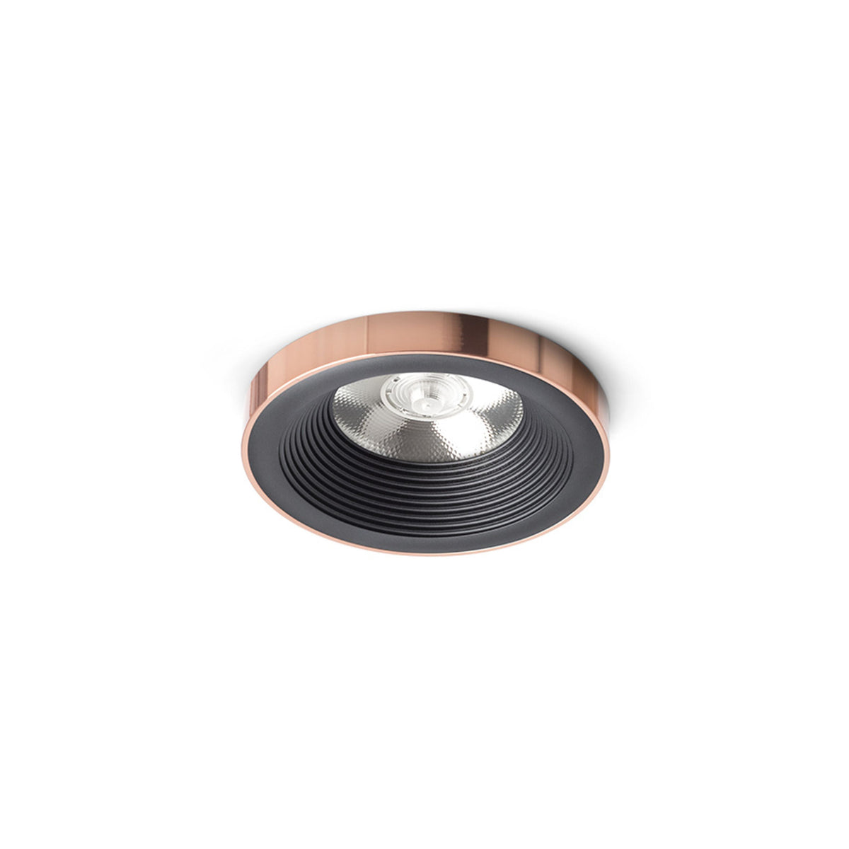 SHARM PLUS inbouwspot koper / zwart