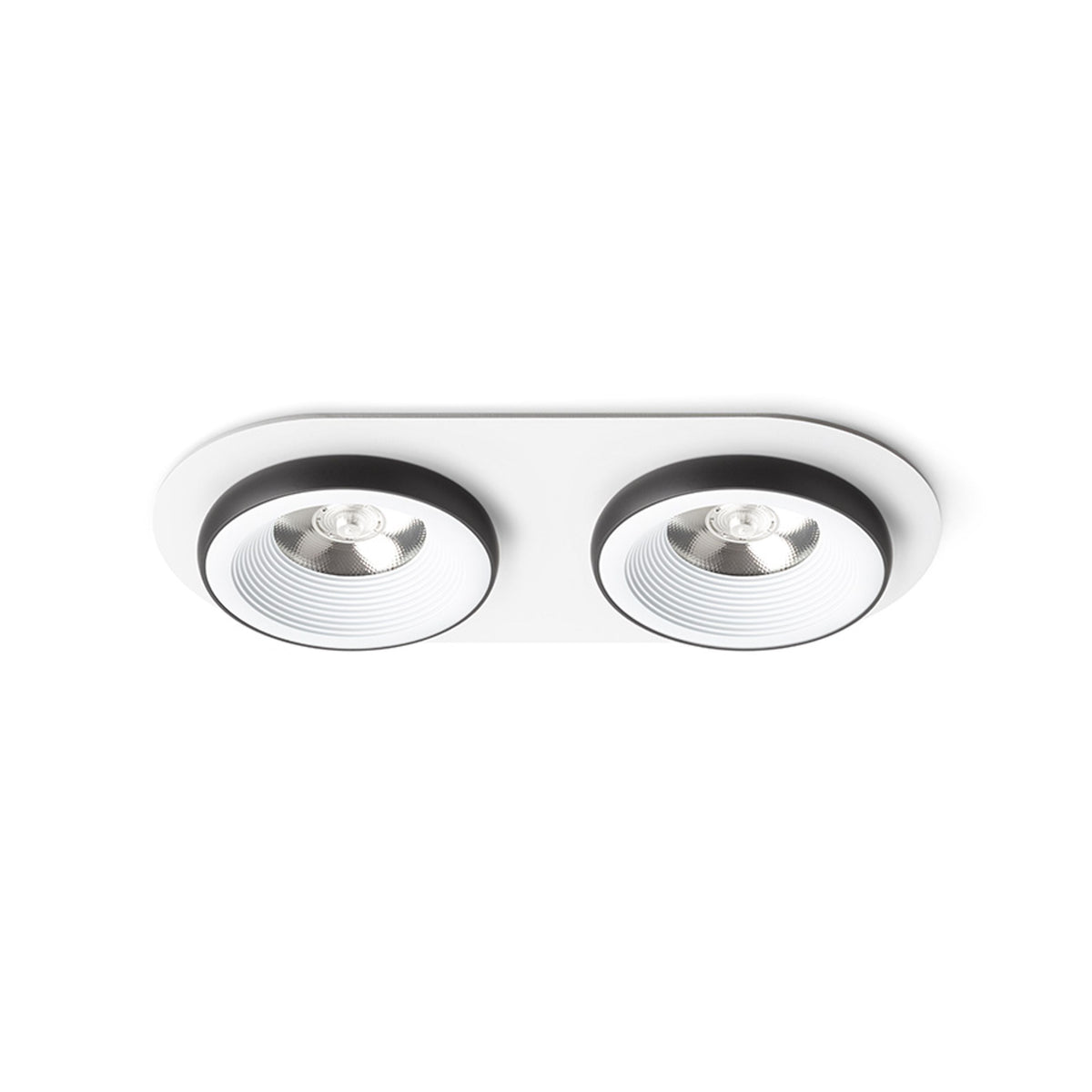 SHARM R II inbouwspot wit / zwart