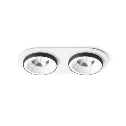 SHARM R II inbouwspot wit / zwart
