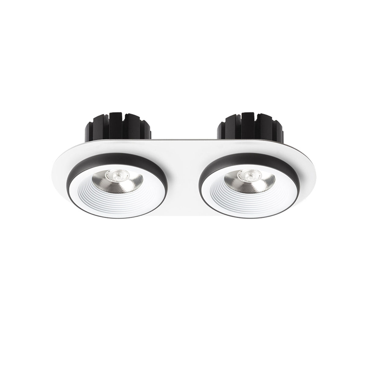 SHARM R II inbouwspot wit / zwart
