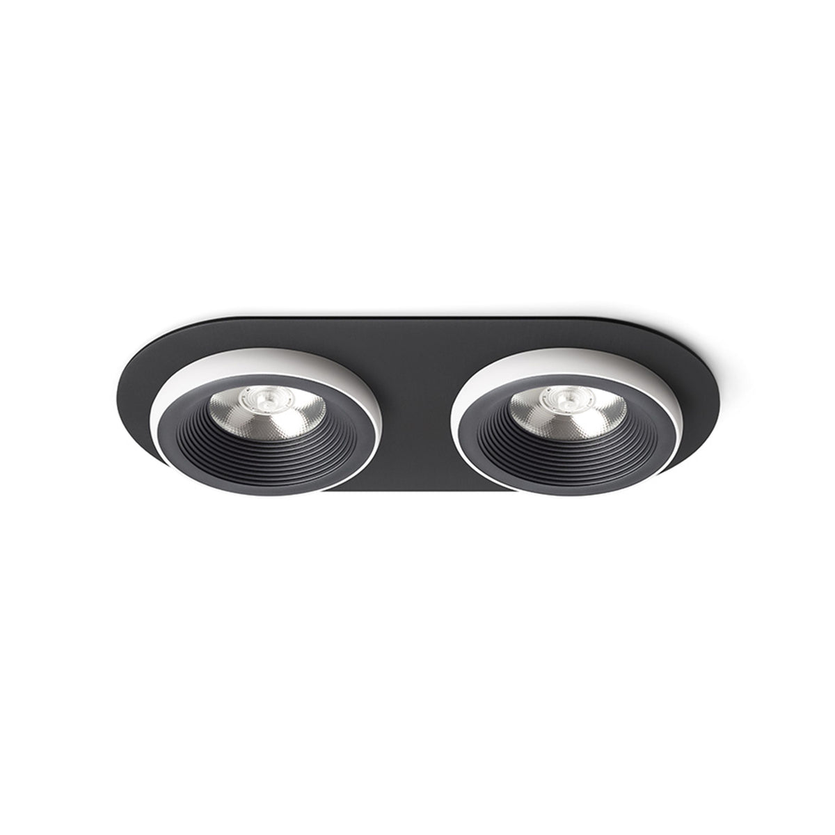 SHARM R II inbouwspot zwart / wit
