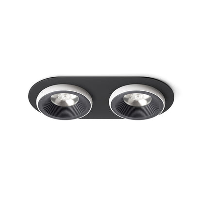SHARM R II inbouwspot zwart / wit