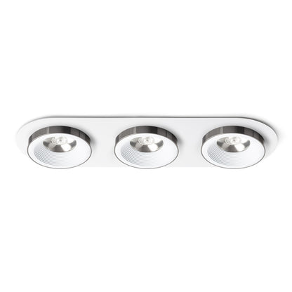 SHARM R III inbouwspot wit / zwart chroom