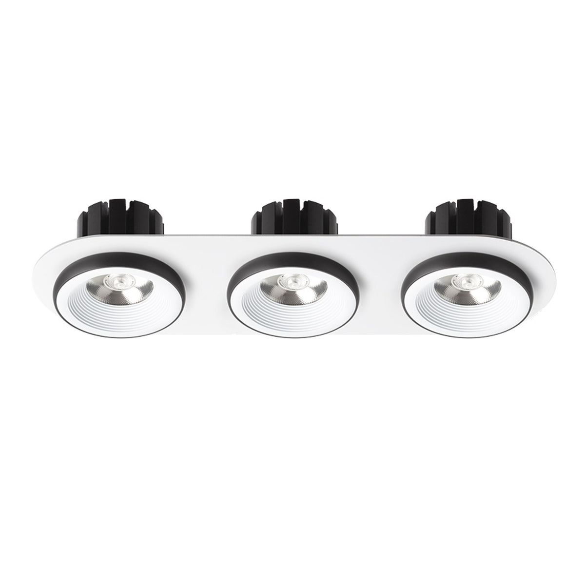 SHARM R III inbouwspot wit / zwart
