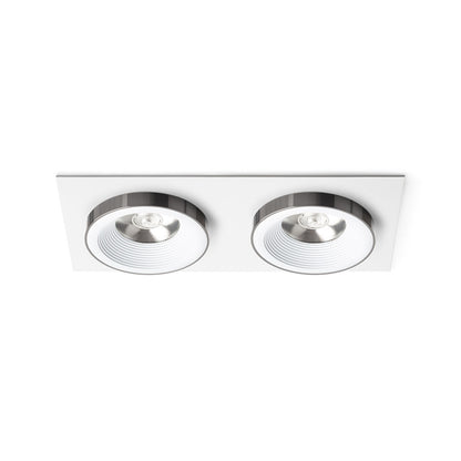 SHARM SQ II inbouwspot wit / zwart chroom