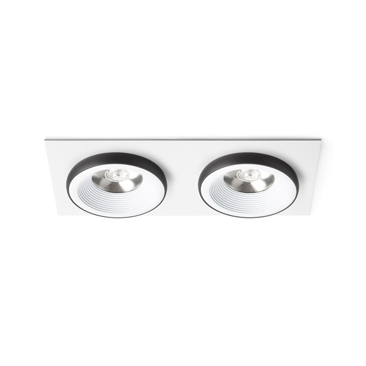 SHARM SQ II inbouwspot wit / zwart