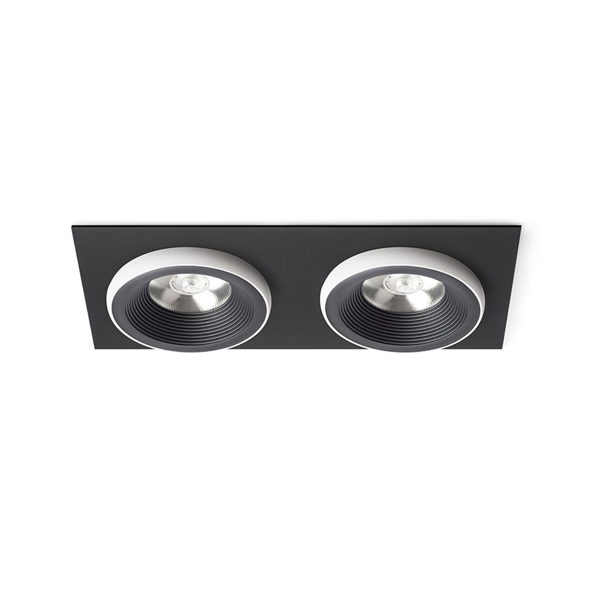 SHARM SQ II inbouwspot zwart / wit
