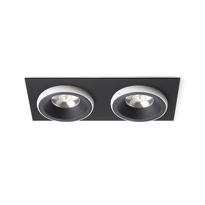 SHARM SQ II inbouwspot zwart / wit