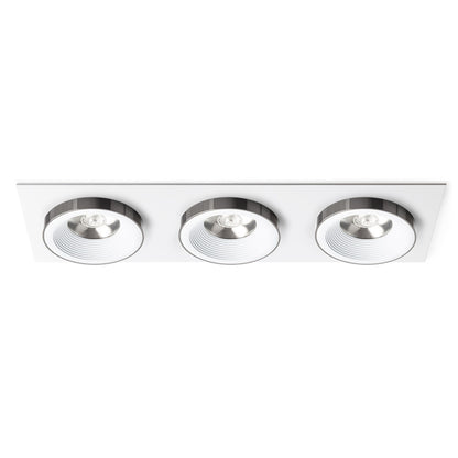 SHARM SQ III inbouwspot wit / zwart chroom
