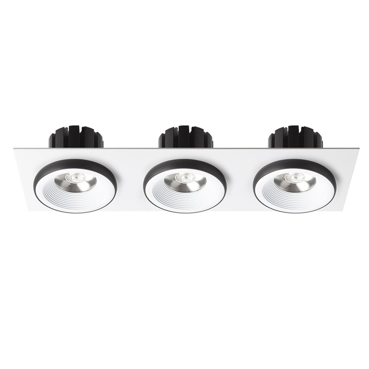 SHARM SQ III inbouwspot wit / zwart