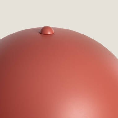 RUNDARO metalen tafellamp met snoerschakelaar 44 cm in terracotta, afbeelding 5