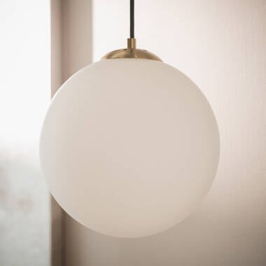 SARPANO hanglamp goud, zijaanzicht