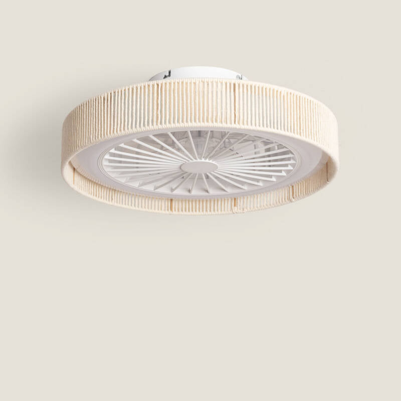 JERNARO | plafondventilator met verlichting 50 cm | 24W 3000-6500K 1920 lm | beige