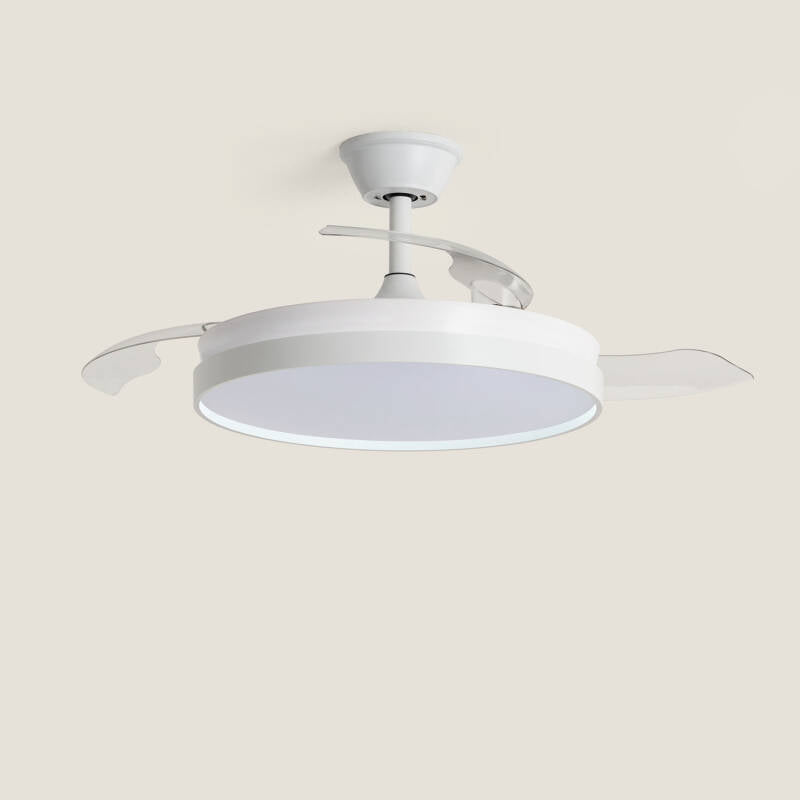 PRUNARO | plafondventilator met verlichting en uitschuifbare bladen 106 cm | 32W 3000-5700K 2560 lm | zwart of wit