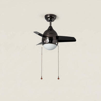 ELSPARO | plafondventilator met verlichting 66 cm | 7W 3000-6000K | zwart