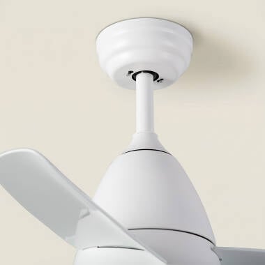 VELZARO | plafondventilator met verlichting 91 cm | 15W 2700-6500K 1500 lm | wit