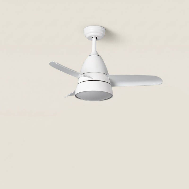 VELZARO | plafondventilator met verlichting 91 cm | 15W 2700-6500K 1500 lm | wit
