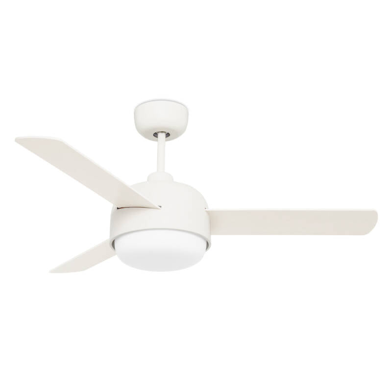 WISPARO | plafondventilator met verlichting en omkeerbare bladen 106,6 cm | 2x E27 max 40W | wit