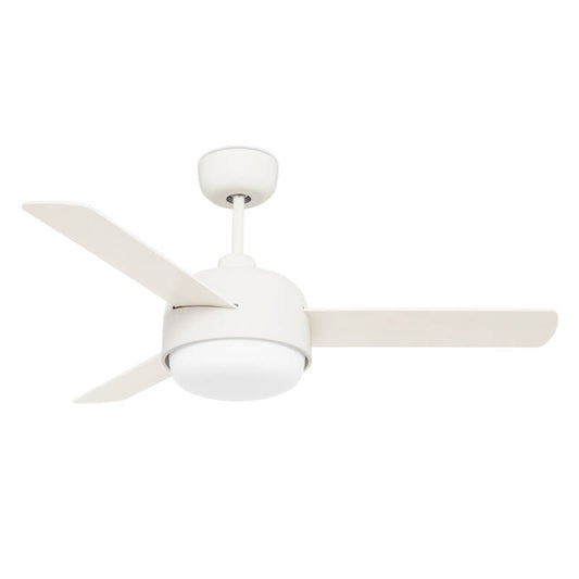 WISPARO | plafondventilator met verlichting en omkeerbare bladen 106,6 cm | 2x E27 max 40W | wit