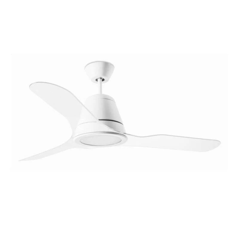 YELKARO | plafondventilator met verlichting 132 cm | 18,9W 3000K 2041 lm | wit