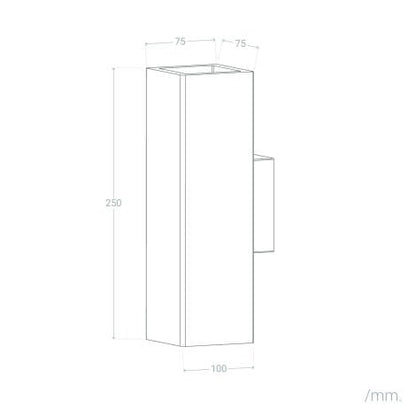 Wandlamp Hestano in een interieur