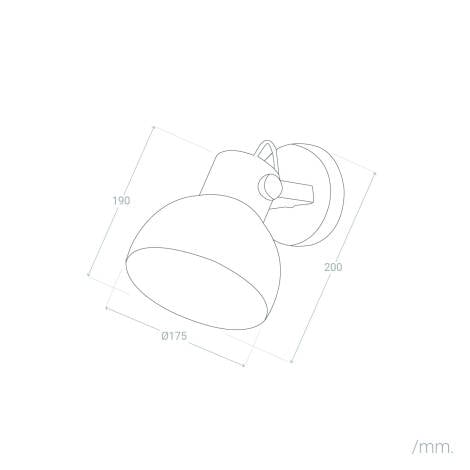 Wandlamp Gendavo in een interieur